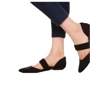 Ann Klein flex shoes flat pumps black 8
